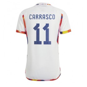 Belgien Yannick Carrasco #11 Borta Kläder VM 2022 Kortärmad
